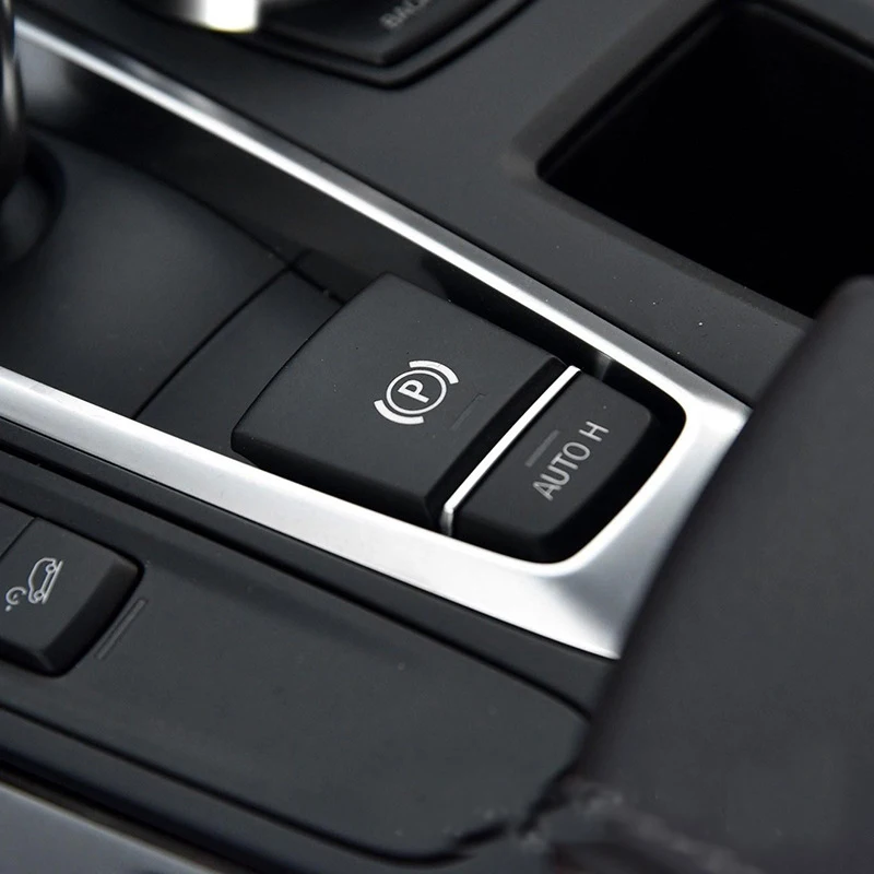 

For BMW 5 7 Series F01 F02 F07 F10 F11 2009-2017 Parking Hand Brake P Button Switch Cover Car Modification Accessories