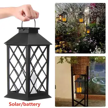 

250W Solar light LED outdoor waterproof solar/battery bulb hanging lamp Garden Lights Metal Retro Garden Lamp Solar Lamps