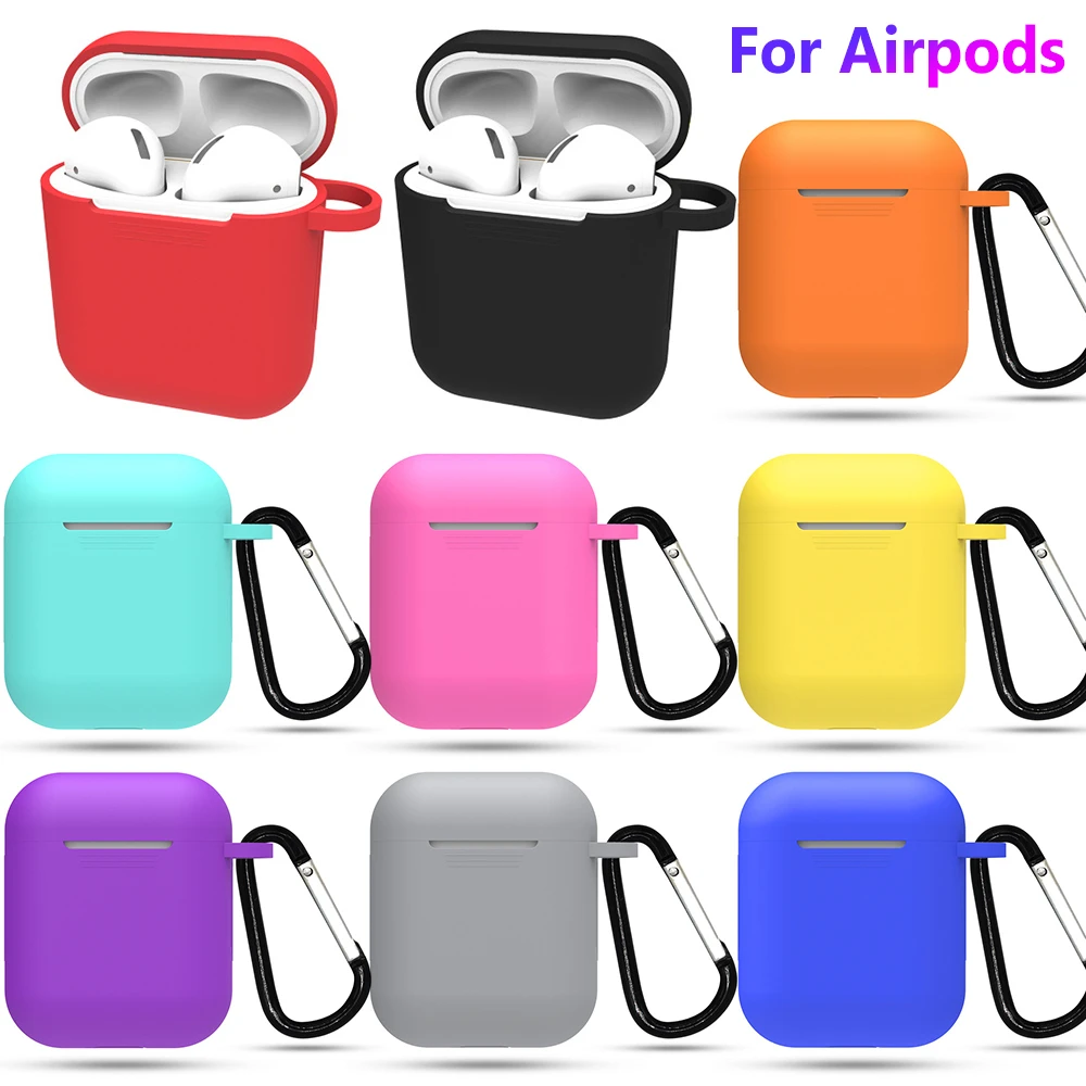 Женский защитный пыленепроницаемый силиконовый чехол для наушников Apple Airpod