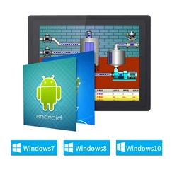 Tablette PC industrielle tout en un tactile capacitif, 12.1 pouces, Intel Core i3 6100U win 10 Pro rs 232 COM 