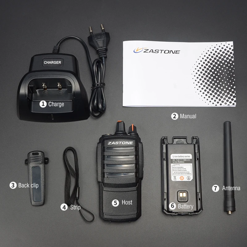 Zastone A6 профессиональная портативная рация с большим радиусом действия, двухстороннее Радиочастотное оборудование для приемопередатчика HF
