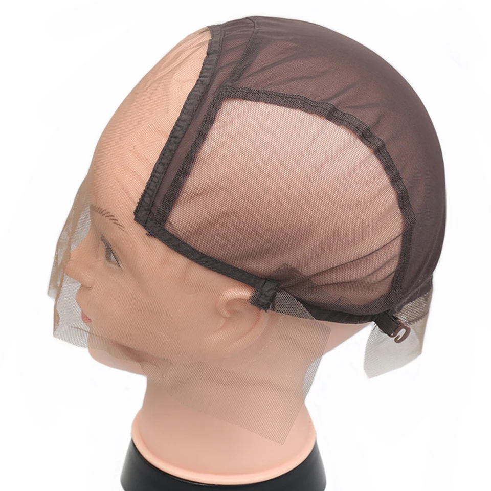 13x6 Lace Frontal Wig Caps For Making Wigs 1pcs-5pcs/bag Lace Frontal Wig Net Accessory Tools Light Brown Nets Wig Base Cap