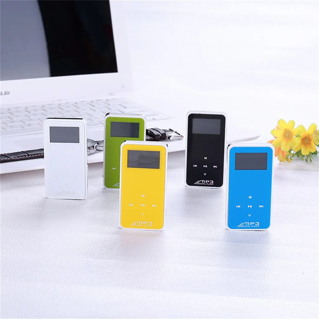 MP3 плеер черный Слот для карты microSD и fm-радио Портативный hifi без потерь звук воспроизводит аудио файлы в большом количестве форматов Plug and Play