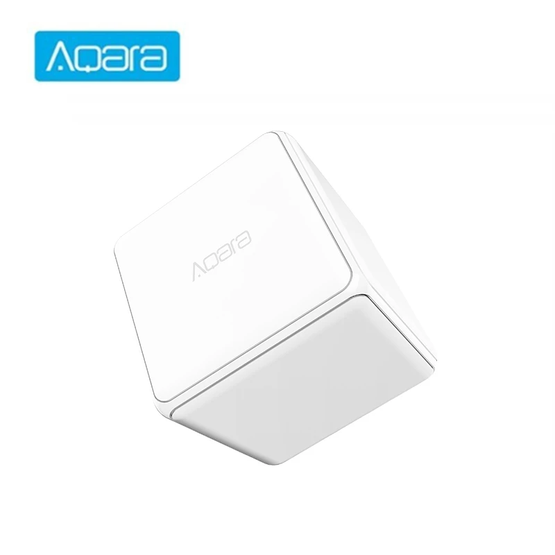 Контроллер Aqara Magic Cube версия Zigbee управляемая приложением Six Action mi home для Xiaomi Smart Home