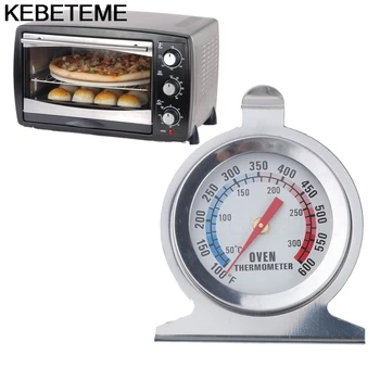 

Stainless Steel Oven Thermometer Stand Up Cooking Meat Temperature Kitchen Cooker Baking Supplies