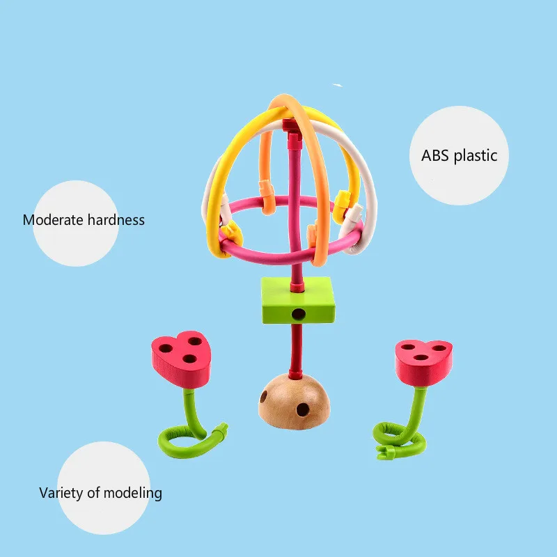 125pcs2019 новая волшебная магнитная палочка Diy ручные игрушки Защита окружающей среды креативные твист палка головоломка игрушки