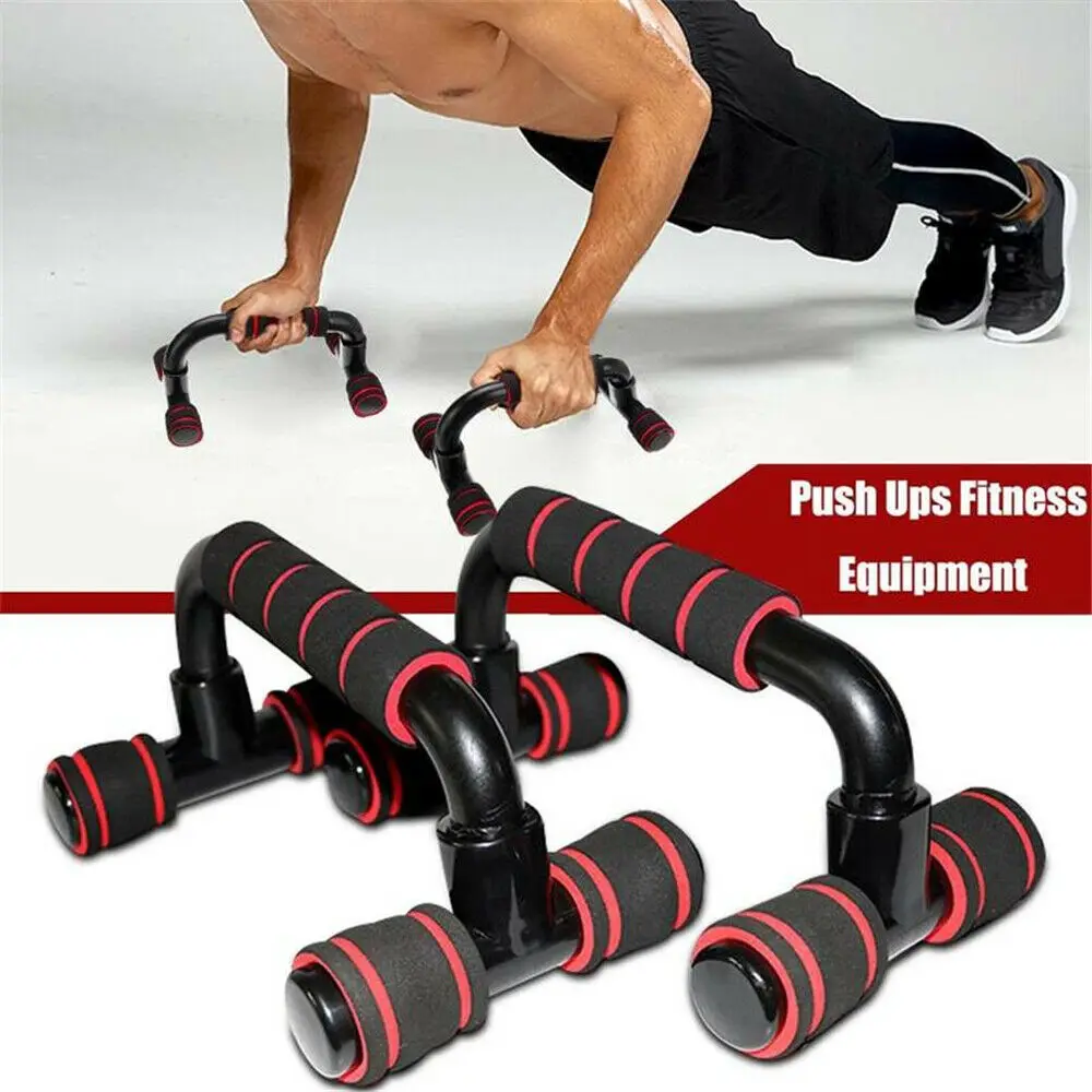 

1pair I-shaped Push Up Rack Unisex Comprehensive Fitness Exercise Push-up Stands Body Building Training Home Fitness Equipment