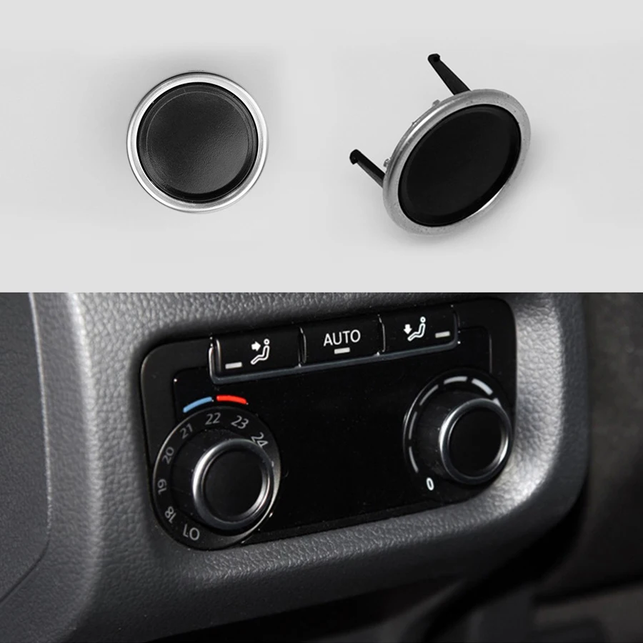 1PC Rear Air Conditioning Knob AC Knob Heat Control Switch Button for Volkswagen for VW Sharan