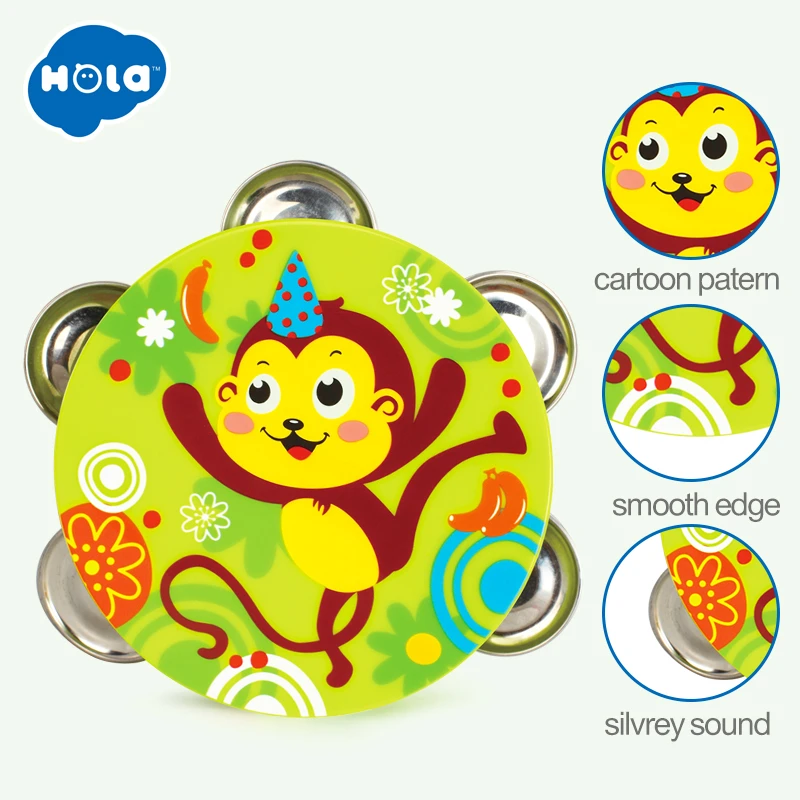 Hola 3102b Bebe Hochets Pour Nouveau Nes Bebe Jouets 0 12 Mois Tambourin Musical Tambour Jouet Pour Enfants Apprentissage Precoce Educatif Aliexpress