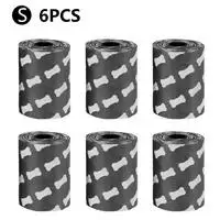 6 Roll bag S Складной совок для собак и домашних животных с 1 рулоном, разлагаемые мешки, совок для уборки, средство удаления экскрементов, уборщик туалета для домашних животных - Цвет: 6 Roll bag S