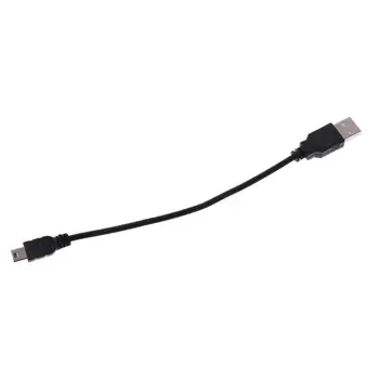 

USB 2.0 Short A Male to Mini 5 Pin B Data Cable Cord Adapter