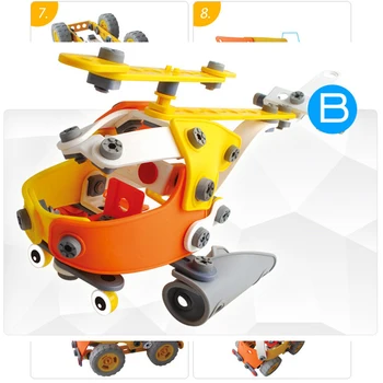 

Engineering Block Children DIY Building Toys Intellectual Development Self Assemble Car Parents Gift Fun Educational Interactive