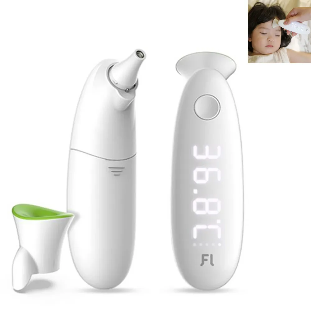  Fanmi Dual Use Smart Ear Forehead Themometer Infant Baby LED Digital Temperature Monitor 3D Probe A