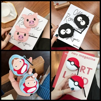 

For Huawei FreeBuds 3 Case Cute Cartoon Dog Frog Bunny Pendant Earphone Case For Freebuds 3 Pro Fashion Soft Protect Cover