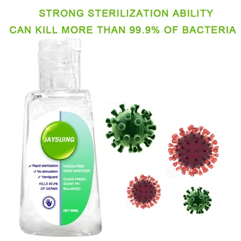 

Disposable Hand Sanitizer Hands Free Water Disinfection Hand Wash Gel Anti-Bacteria Moisturizing Liquid Antibacterial Hand Gel