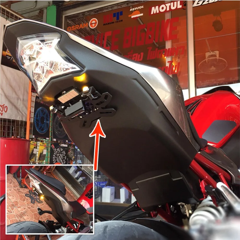 通用折叠后牌架 安装图 1