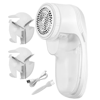 

Mini Electric Clothes Sweater＆Fabric Lint Remover, USB Recharge Furniture Upholstery Couch Bed Portable Fuzz Pill Shaver