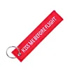 Remove Before Flight Keychain Jewelry Embroidery Engineer Key Chain for Aviation Gifts Luggage Tag Fashion Pilot Key Chains ► Photo 3/5