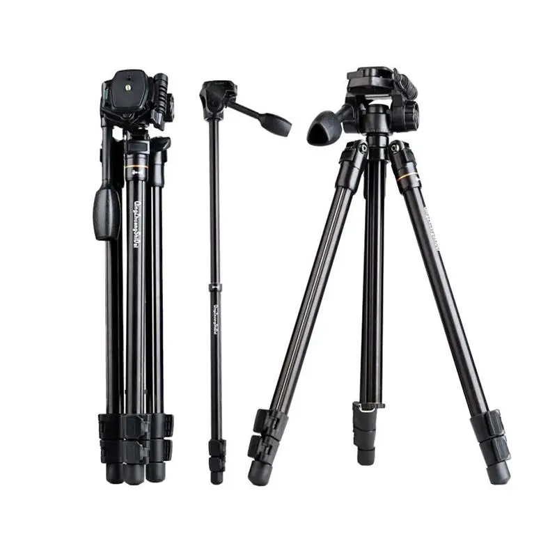 

52'' Pro SLR Camera Tripod Monopod Travel Flexible Aluminum Alloy Ball Head Q109