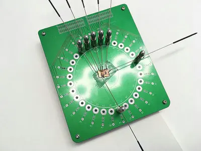 pcb and 10pcs needle Инструмент для ремонта данных sd-карта ремонт карты памяти Ремонт тест Летающий кабель инструмент PC3000 FE инструмент - Цвет: pcb and 10pcs needle