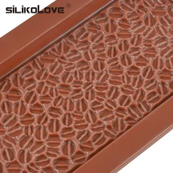 

SILIKOLOVE Coffee Beans Silicone Chocolate Mold Cake Candy Mould Baking 3D Biscuits Cookies DIY Tools Soap Molds Cake Decorating