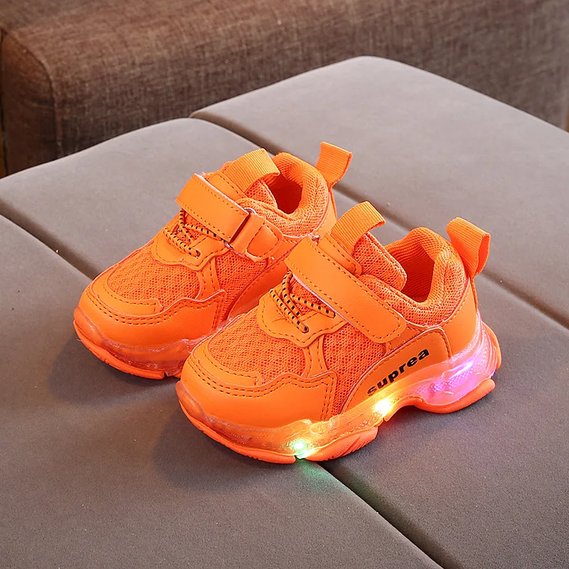 Детские кроссовки с дышащей сеткой для мальчиков и девочек мягкие Нескользящие