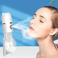 Handheld Mini Fan Water Spray Mist Fan Multifunction lovely Portable Electric USB Rechargeable Air Conditioning Humidfiying Spr Handheld Mini Fan Water Spray Mist Fan Multifunction lovely Portable Electric USB Rechargeable Air Conditioning Humidfiying Spr