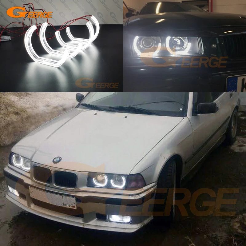 Anillos de Halo de Ojos de Ángel ultrabrillantes para BMW E36, E39, Z3, excelente DTM M4, accesorios de _ - AliExpress Mobile