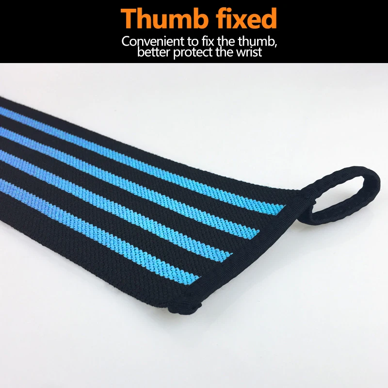 Weight Lifting Elastic Wristband Breathable Wrist Wraps Bandage for Gym Fitness Weightlifting Powerlifting Wrist Brace Support