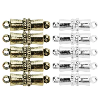 

10x Barrel Clasps Buckles Jewelry Making DIY Bracelet Findings 5mm