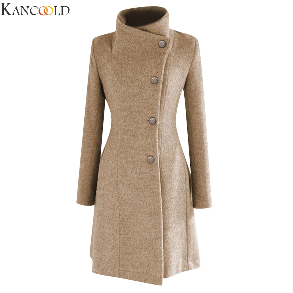 Goede Kancoold Vrouwen Winter 1 Pc Trenchcoat Voor Vrouwen Double Breasted Slim Fit Lange Lente Jas Herfst Bovenkleding Jas Uitloper