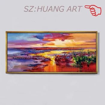 

Free Shipping Hot Sale New Arrival Landscape Oil Painting Artist Hand-painted High Quality Oil Painting for Home Decor
