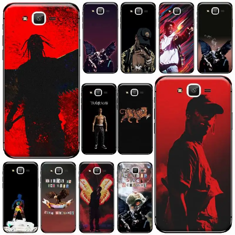 

TRAVIS SCOTT American rapper Phone Case For Samsung Galaxy J2 J4 J5 J6 J7 J8 2016 2017 2018 Prime Pro plus Neo duo