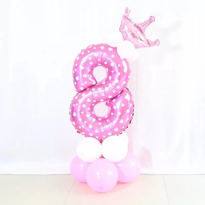 30 дюймов цифры шары фольгированные для украшения на день рождения|Воздушные и