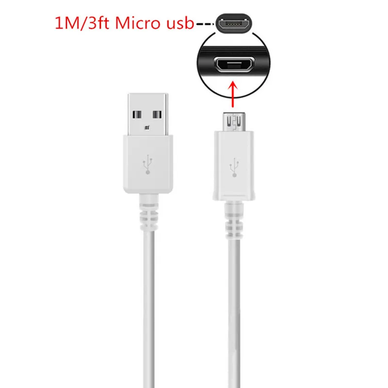 Кабель Micro usb для Samsung Galaxy S4 S6 S7 Edge Xiaomi Redmi Huawei P8 Honor 6A ZTE OPPO Vivo зарядное устройство