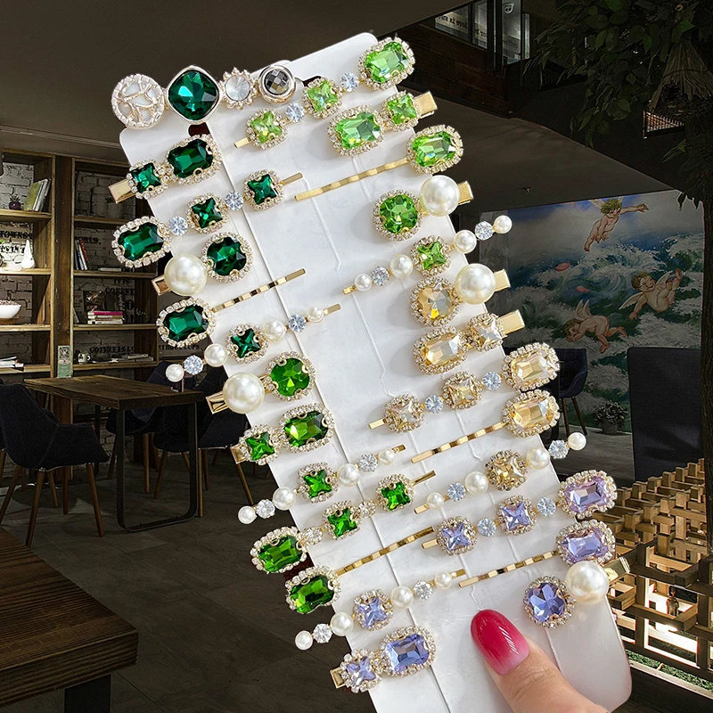 Заколка для волос женская с жемчугом |