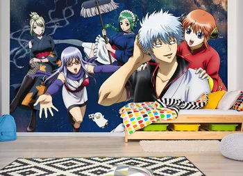 

[Self-Adhesive] 3D GinTama 823813 Japan Anime Wall Paper mural Wall Print Decal Wall Murals