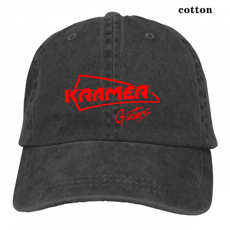 Kramer Guitar бейсболка с логотипом для мужчин и женщин Кепка-Дальнобойщик модная Регулируемая Кепка - Цвет: 3-Black