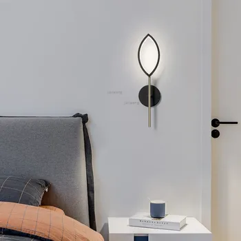 

Nordic LED Wall Lamp Loft Creative Wall Light Fixtures Bedroom Sconces Lighting Wall Hanging Luminaire Loft Simple Wall Lamps