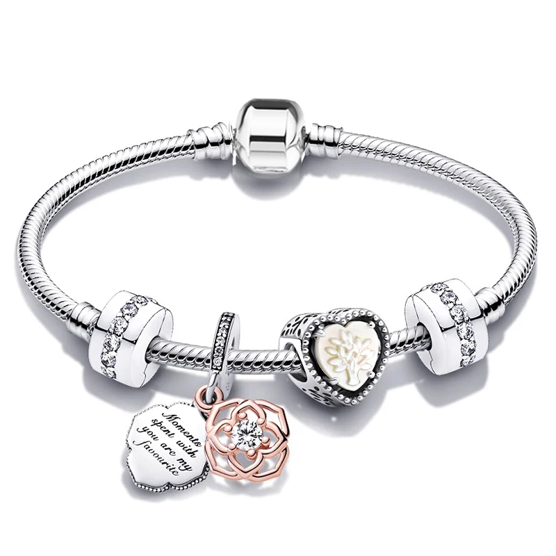 Love You Forever Beads Charm Bracelet 16