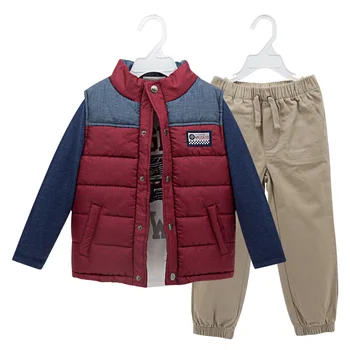 

Warm Children Clothing Set Quality Jacket t-shirt pants 3 Piece set for Kids Boys Girls Kids Clothes Sets Winter Clothing