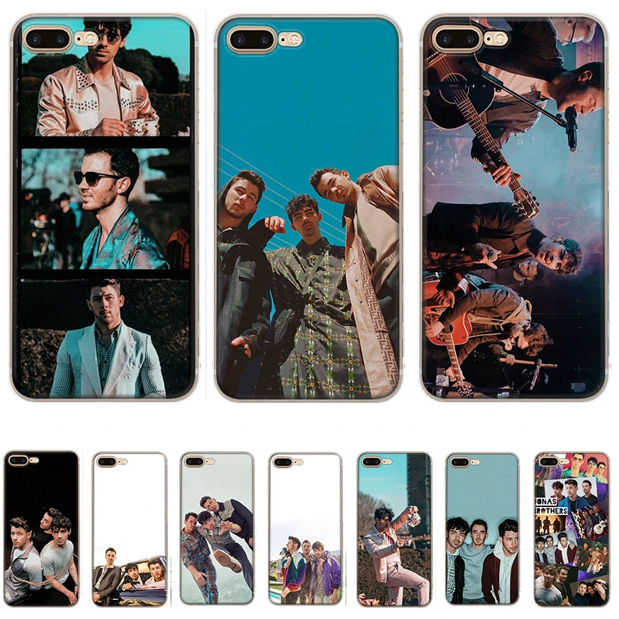 Чехол для мобильного телефона iPhone Apple XR X XS Max 6 6s 7 8 P Lus 5 5S SE Shell Jonas Brothers защита Мода |