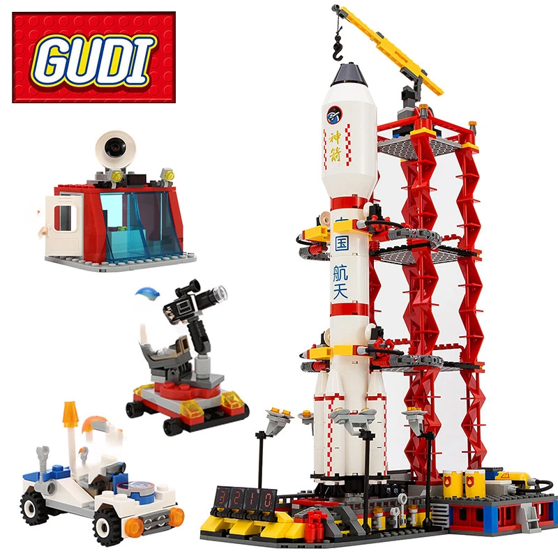 GUDI 8815 City Spaceport Space Shuttle 