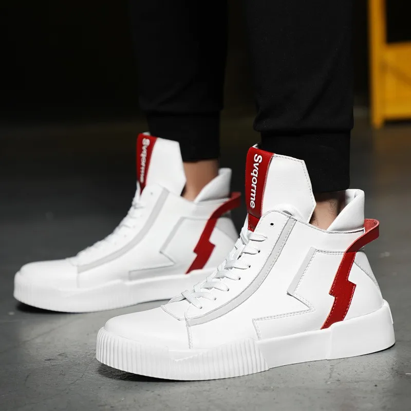 

Hight-top MEN'S SHOES AJ1 Trendy Shoes Winter plus Velvet Warm Cotton-padded Shoes Korean-style Fashion Boots Men's High State C