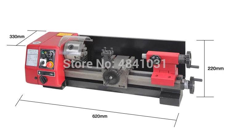

Mini Precision Metal Lathe/SIEG 150W motor+C1-250mm 2000RPM Variable Speed Mini Lathe/working length Micro Wood & Metal Lathe