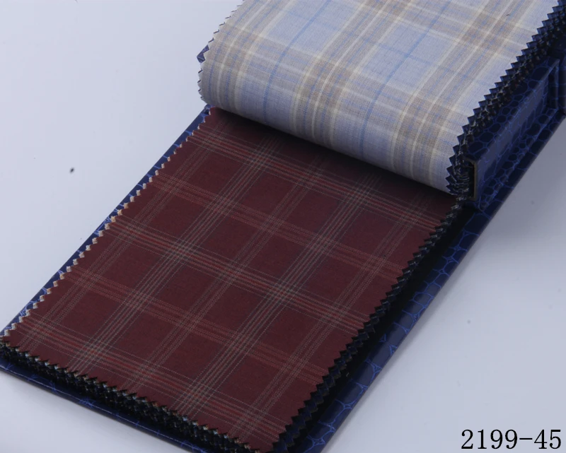 Темно-синий Glen Check мужской костюм s на заказ Slim Fit серый клетчатый свадебный костюм для мужчин костюм в клетку с изображением принца из Америки - Цвет: 2199-45