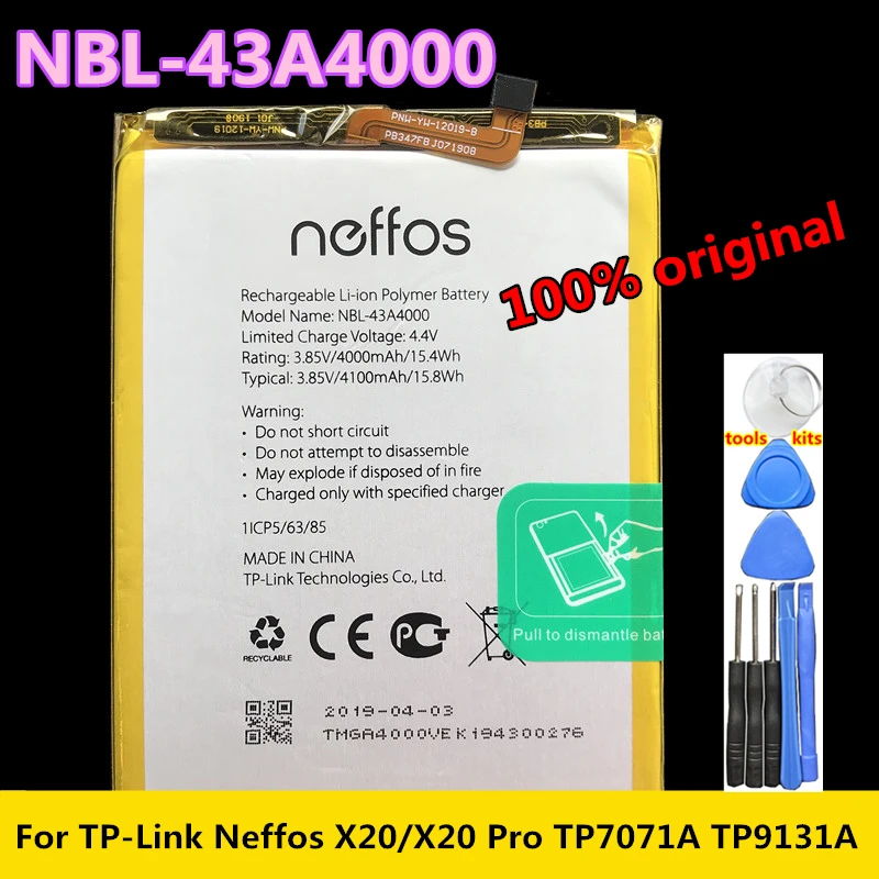 Фотоаккумулятор для TP-Link Neffos C9A TP706A TP706C X20/X20 Pro TP7071A TP9131A C5 Max TP702A/B/C/E | Мобильные