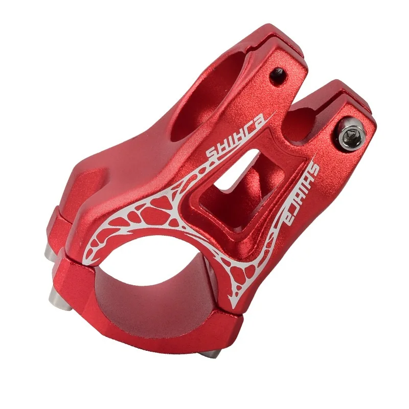 Red Сплав, 3D ковка, MTB велосипедный стержень, CNC велосипедный 31,8 мм, руль, короткий, велосипедный, XC AM FR, руль DH, 45 мм - Цвет: Red