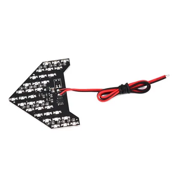

Shock Proof Light 1Pc 12V DC Yellow High Brightness Vehicles Arrow Steering