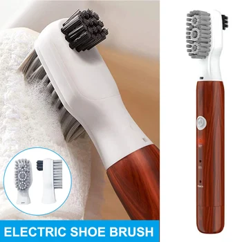 

Sonic Vibration White Shoe Cleaner Multifunctional Cleaning Electric Soft Bristled Shoes Brush MSU88